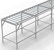 Roller conveyor (various versions)