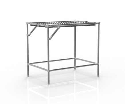 Conveyor with recessed roller tracks (various variants) - 6