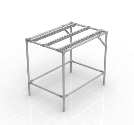 Conveyor with roller tracks (various variants) - 2