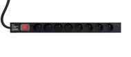 POWER SOCKET electrical strip 8x 230V
