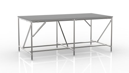 Workshop table from tube system 22042004 - 4