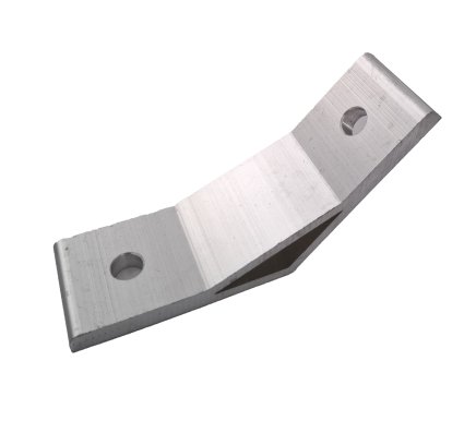 Angle 135°, 70x70x9 mm