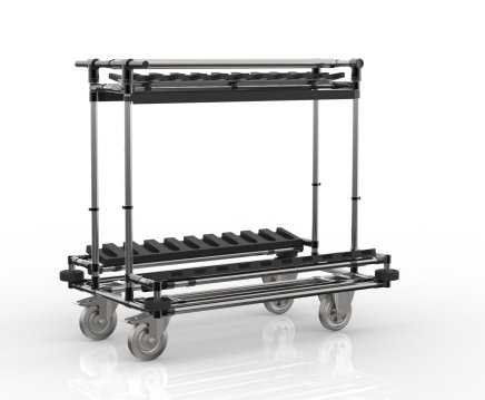 Height-adjustable weapon cart 24031105