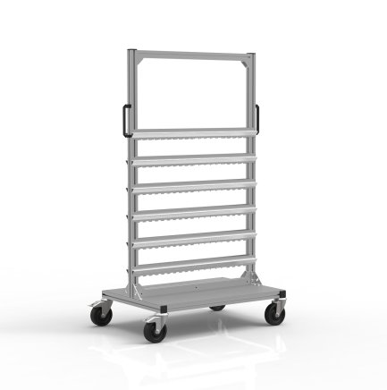 Trolley for hanging KLT boxes 24031106