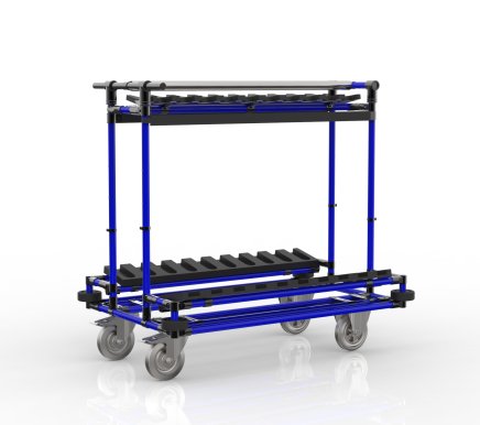 Height-adjustable weapon cart 24031105