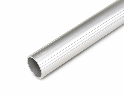 Logiform aluminum tube, wall thickness 1.5 mm