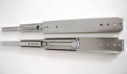 A pair of telescopic slides with a load capacity of 150 kg (3 models)