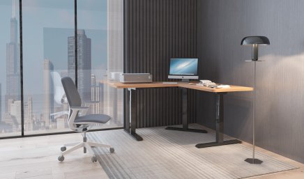 Electrically height-adjustable table base E7T - 4