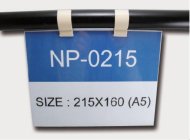Hanging label pocket NP-0215