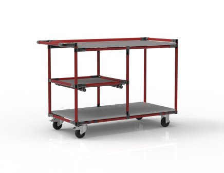Workshop trolley made of pipe system made to measure 25010830 - 2