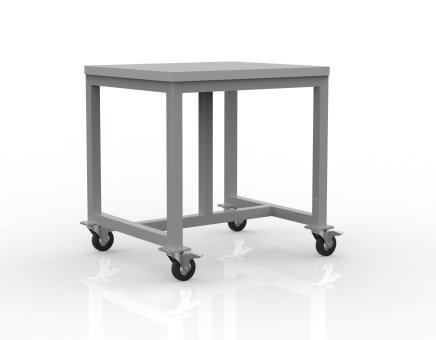 Welded Workshop Table on Wheels 24030650