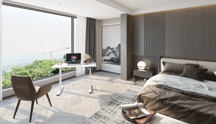 Height-adjustable office desk  FQ2_WW - 4