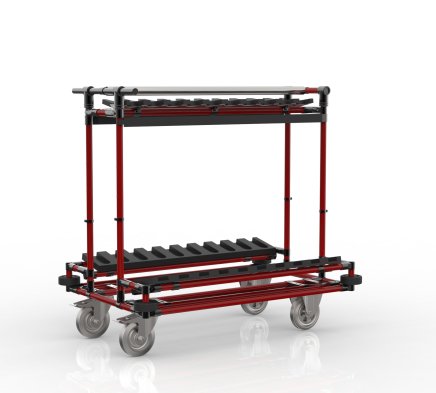 Height-adjustable weapon cart 24031105