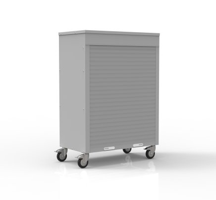 Shelf trolley with roller blind 24110410 - 1