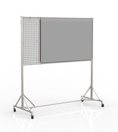 Double-sided magnetic board with perforated panel 24042531 - 4