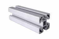 Aluminum profile 40 x 40, MI40x40L B10 1 m + cut to size