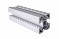 Aluminum profile 40 x 40, MI40x40L B10 1 m + cut to size