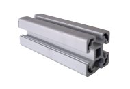 Aluminum profile 40 x 40, MI40x40L B10 1 m + cut to size