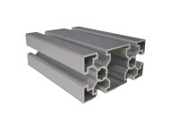 Aluminum profile 45 x 90, MI45x90L B10 1 m + cut to size