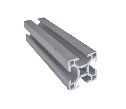 Aluminum profile 30 x 30, MI30x30 B8 1 m + cut to size