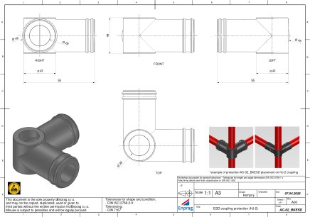 Protective cap for couplings AC-02BKESD - 4