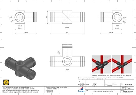 Protective cap for couplings AC-03BKESD - 4